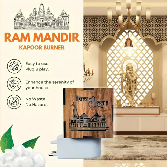 3-in-1 Ayodhya Ram Mandir Aroma Burner