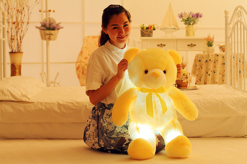 Creative Light Up LED Teddy Bear Stuffed Animals