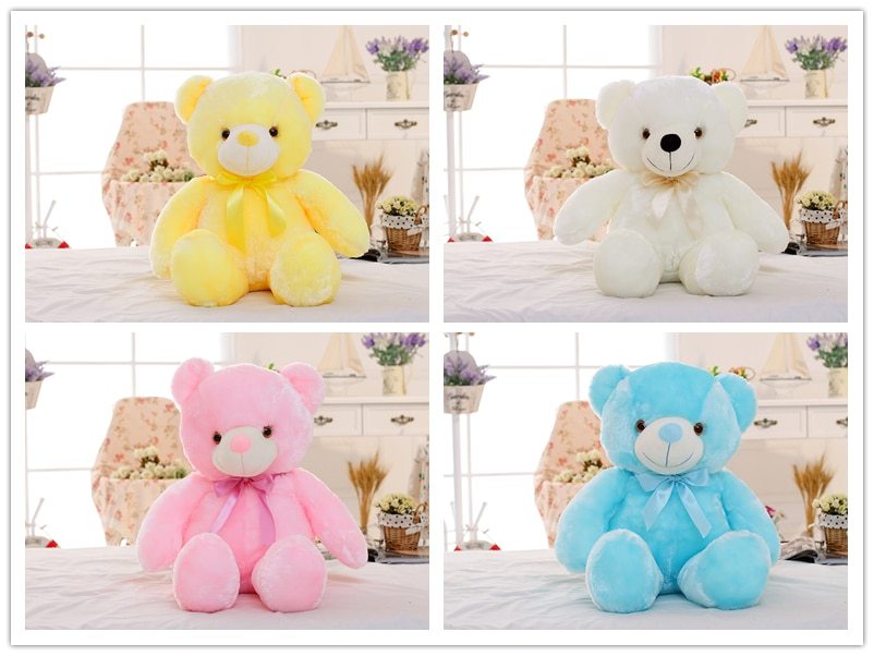 Creative Light Up LED Teddy Bear Stuffed Animals