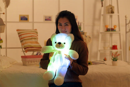 Creative Light Up LED Teddy Bear Stuffed Animals