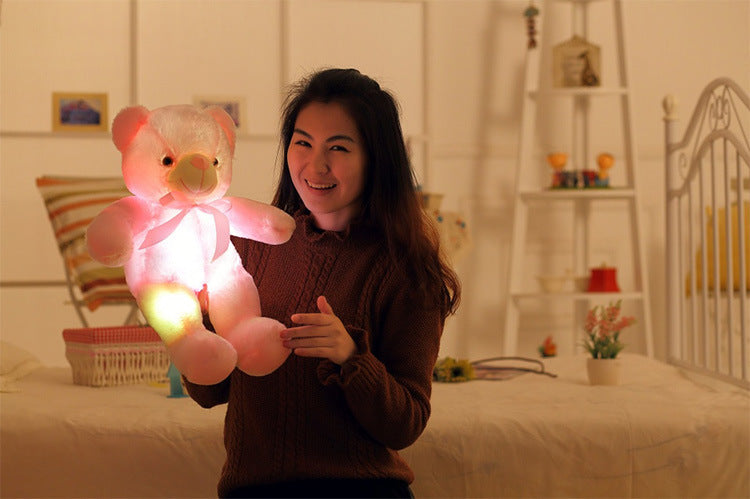 Creative Light Up LED Teddy Bear Stuffed Animals