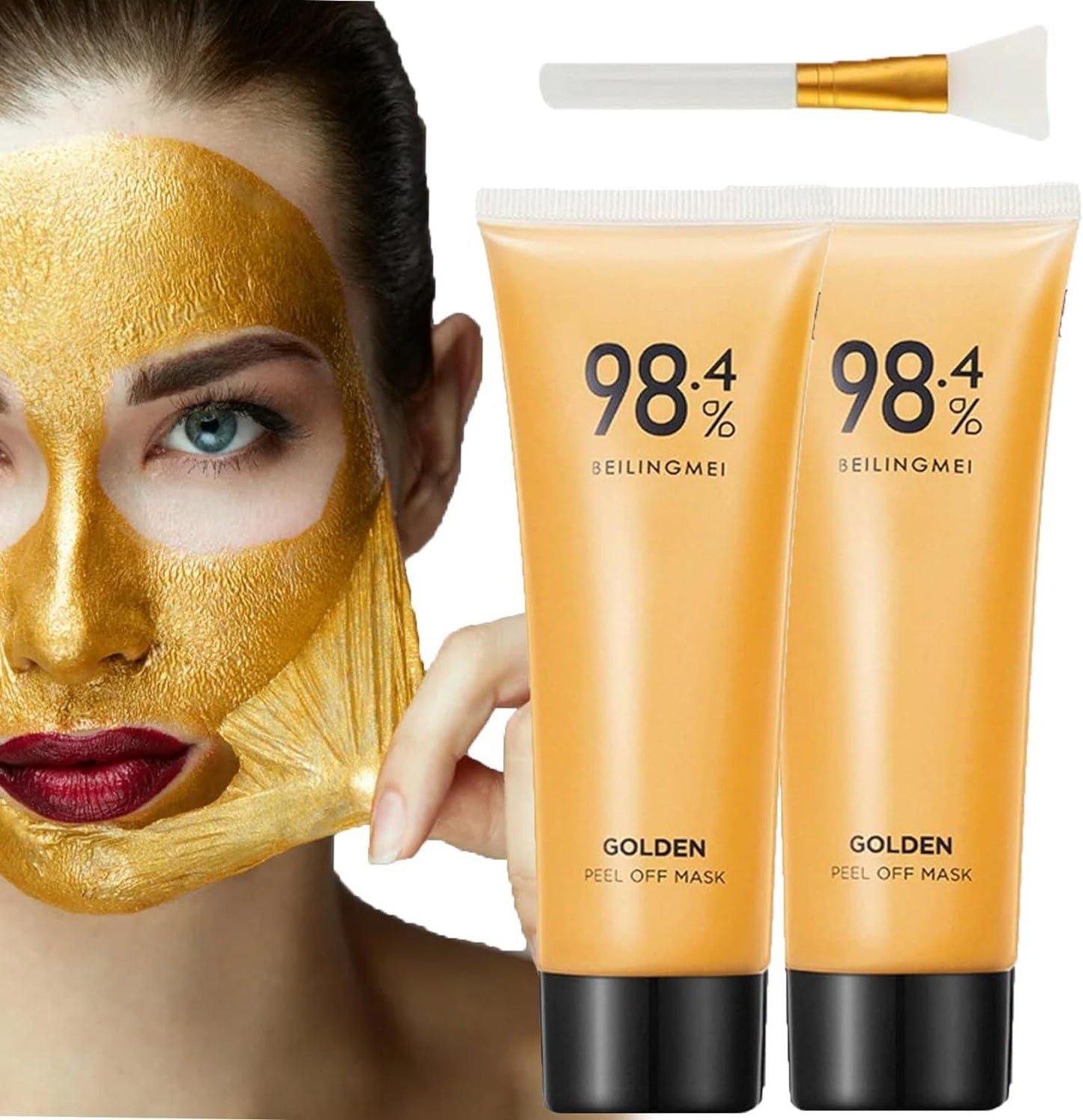 Korean Gold Peel-Off Mask- Buy 1 Get 1 Free